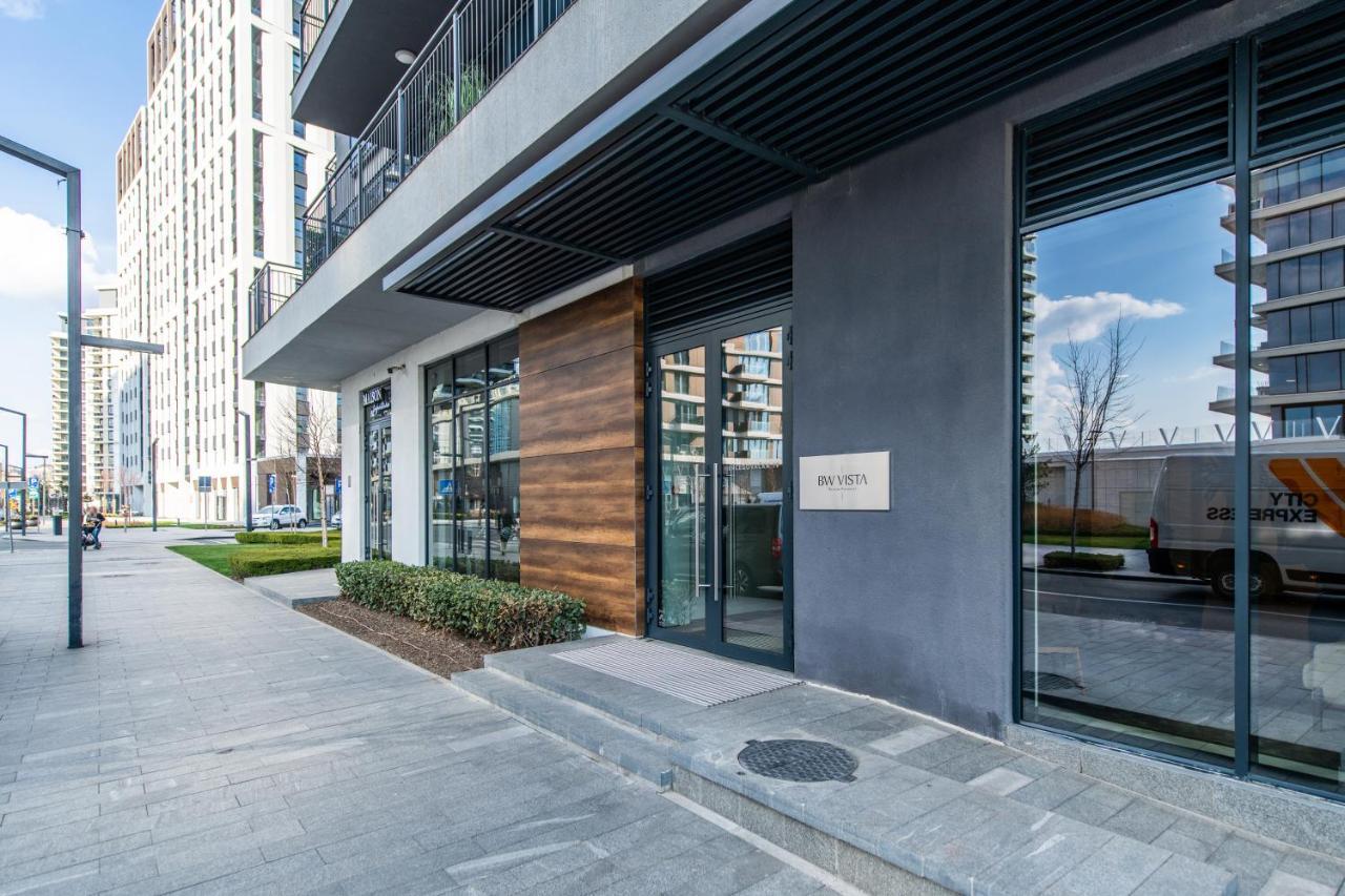 Modern Luxury In Belgrade Waterfront With Views Apartman Kültér fotó