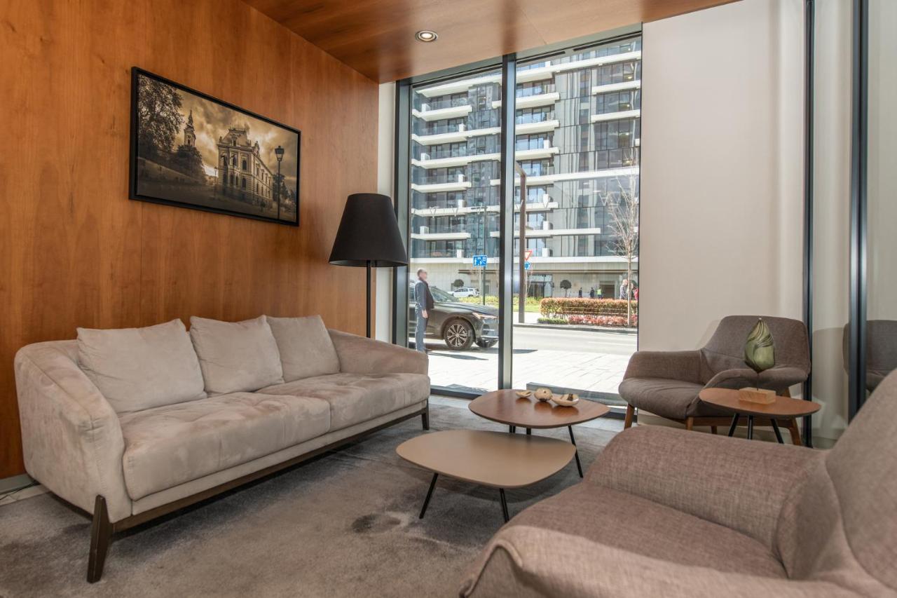 Modern Luxury In Belgrade Waterfront With Views Apartman Kültér fotó